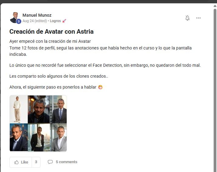 Testimonio comunidad 4
