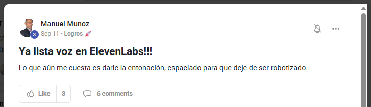Testimonio comunidad 6